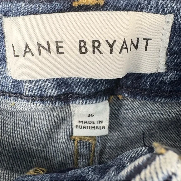 Lane Bryant Flex Magic Waistband Signature Fit Mid-Rise Boyfriend Sz 16 Jeans - Picture 5 of 13